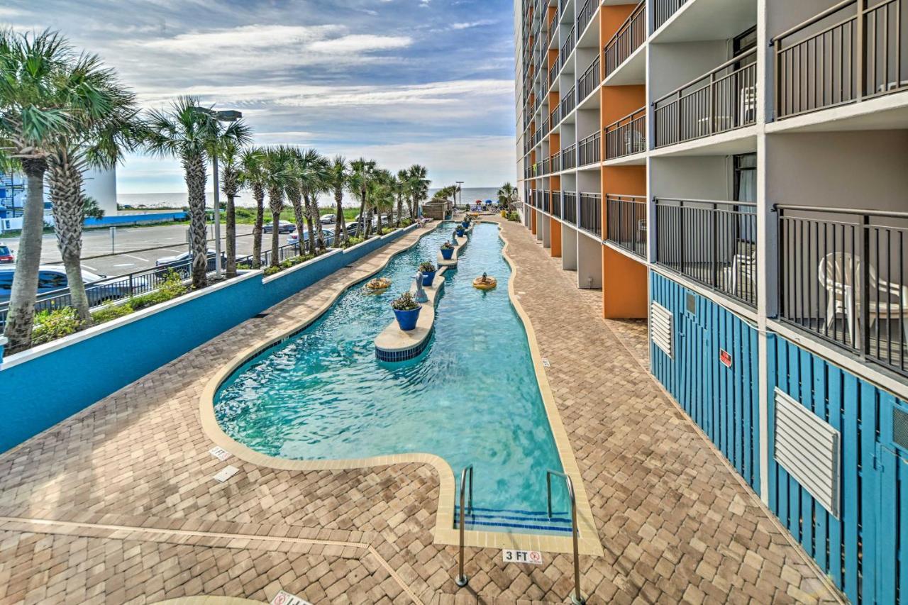Myrtle Beach Oceanfront Studio With Pools And Views! Kültér fotó